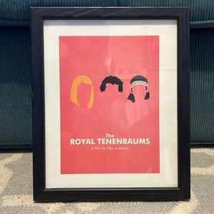 Framed Royal Tenenbaums Print